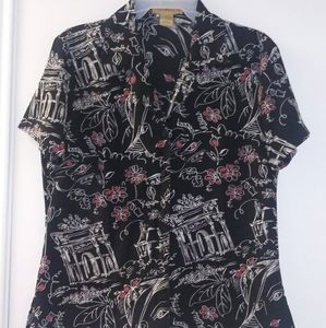 Notations short sleeve shirt